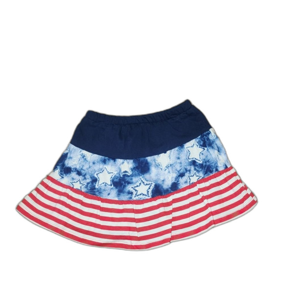 Jumping Beans 4th of July  Tiered Skort Size 3T - Picture 4 of 5